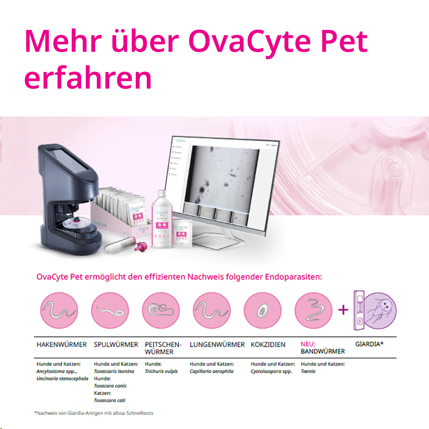 Mehr über OvaCyte Pet erfahren